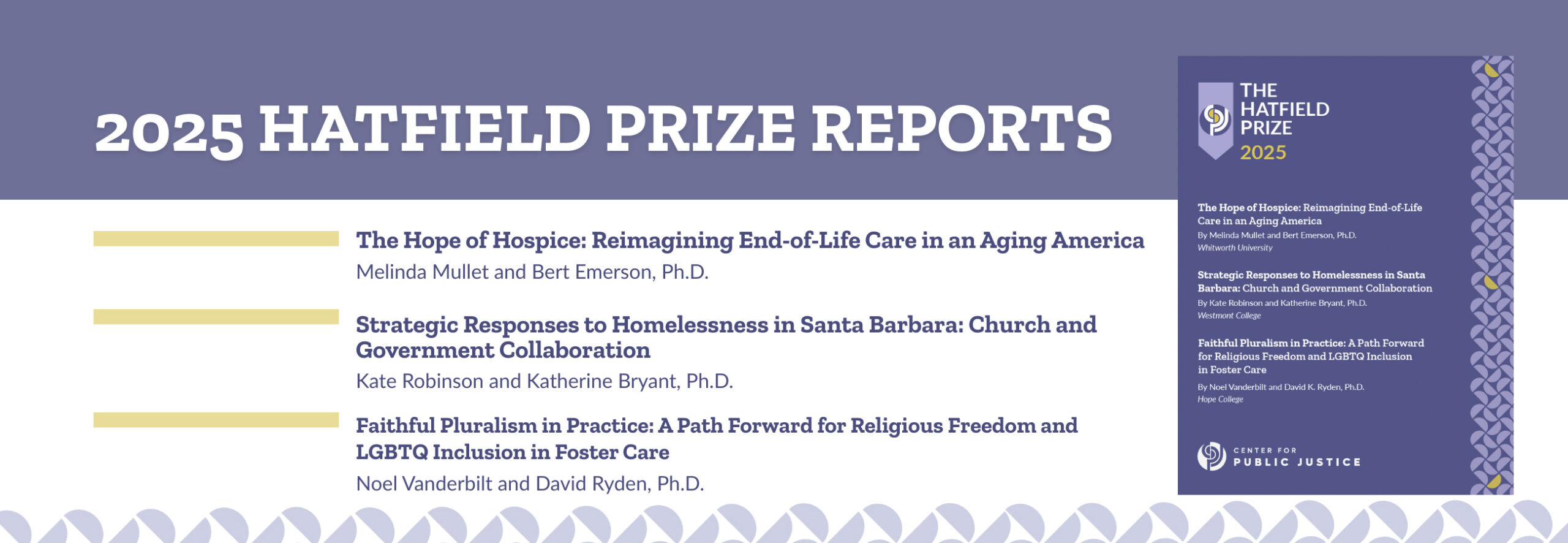 Hatfield Prize 2025